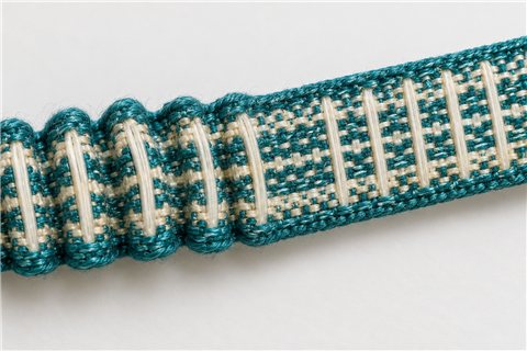 Generated educational elastic woven reference; not a supplier photograph